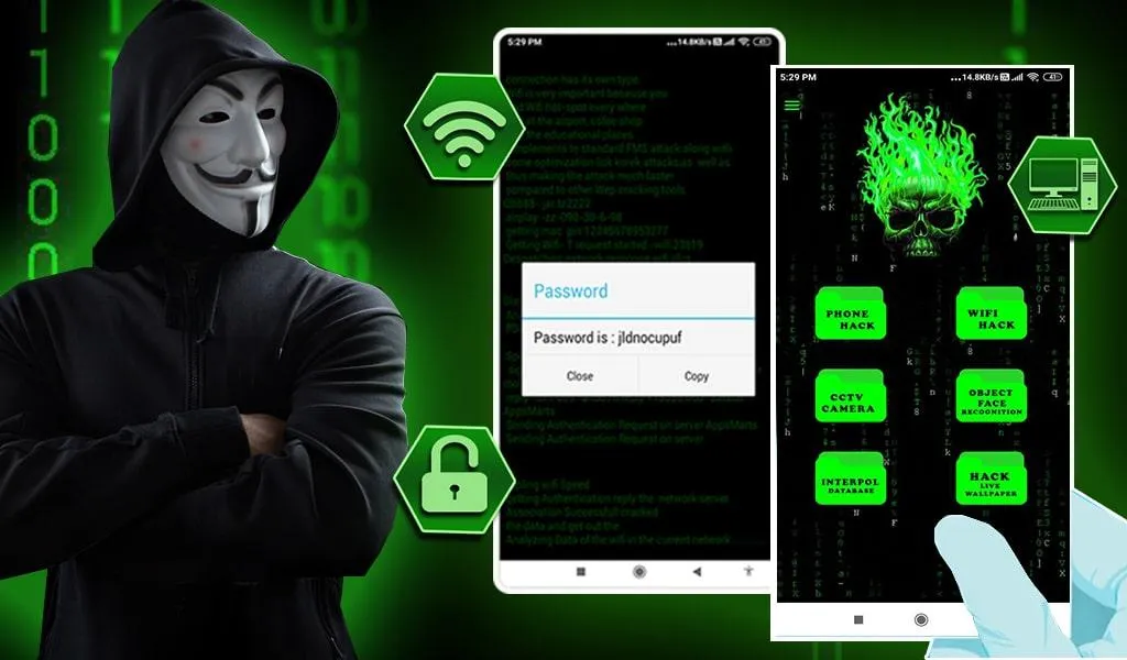 Hacker App: Wifi Password Hack | Indus Appstore | Screenshot