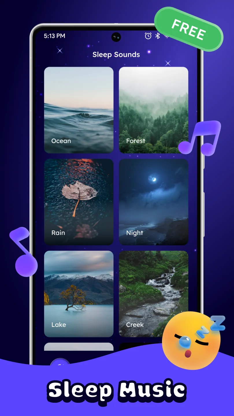 Sleep Sounds - relaxing music | Indus Appstore | Screenshot