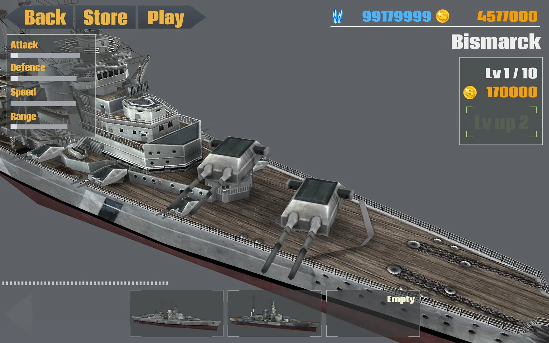 Warship War - The Atlantic War | Indus Appstore | Screenshot