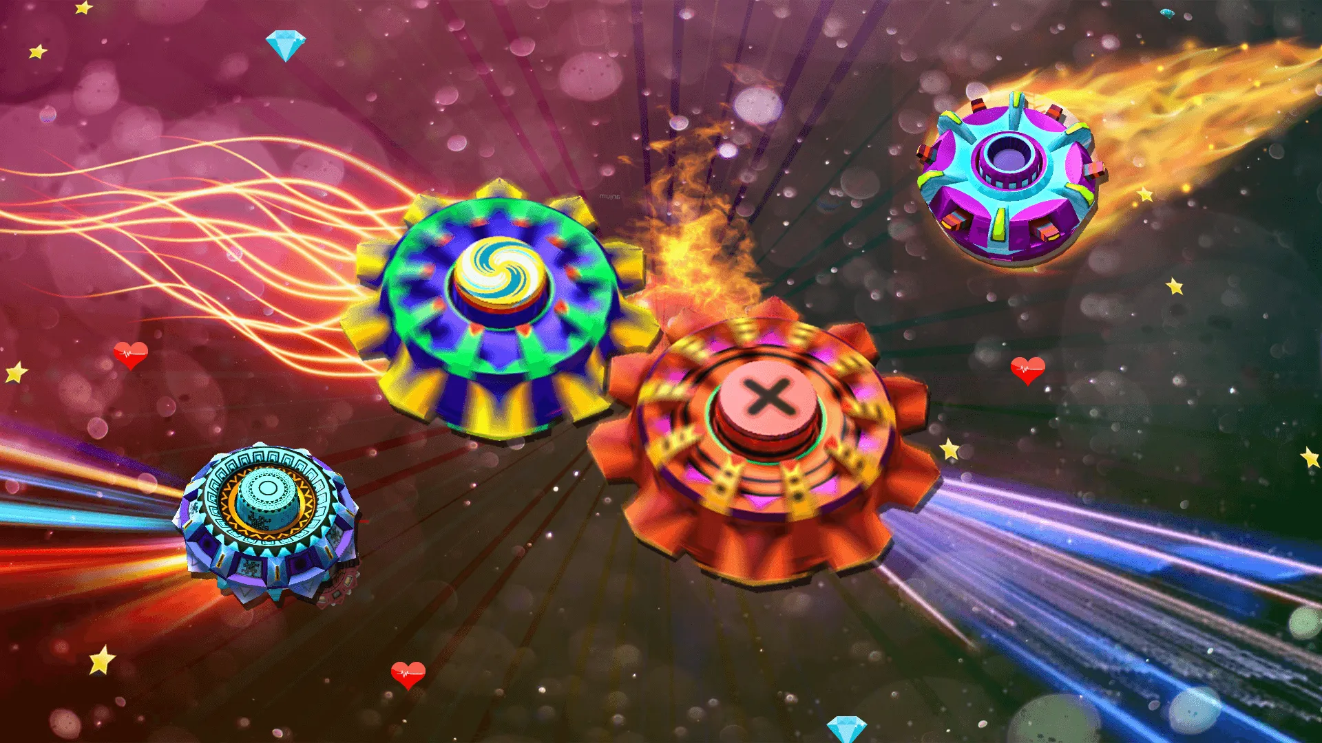 Fidget Spinner Fight.io Game | Indus Appstore | Screenshot