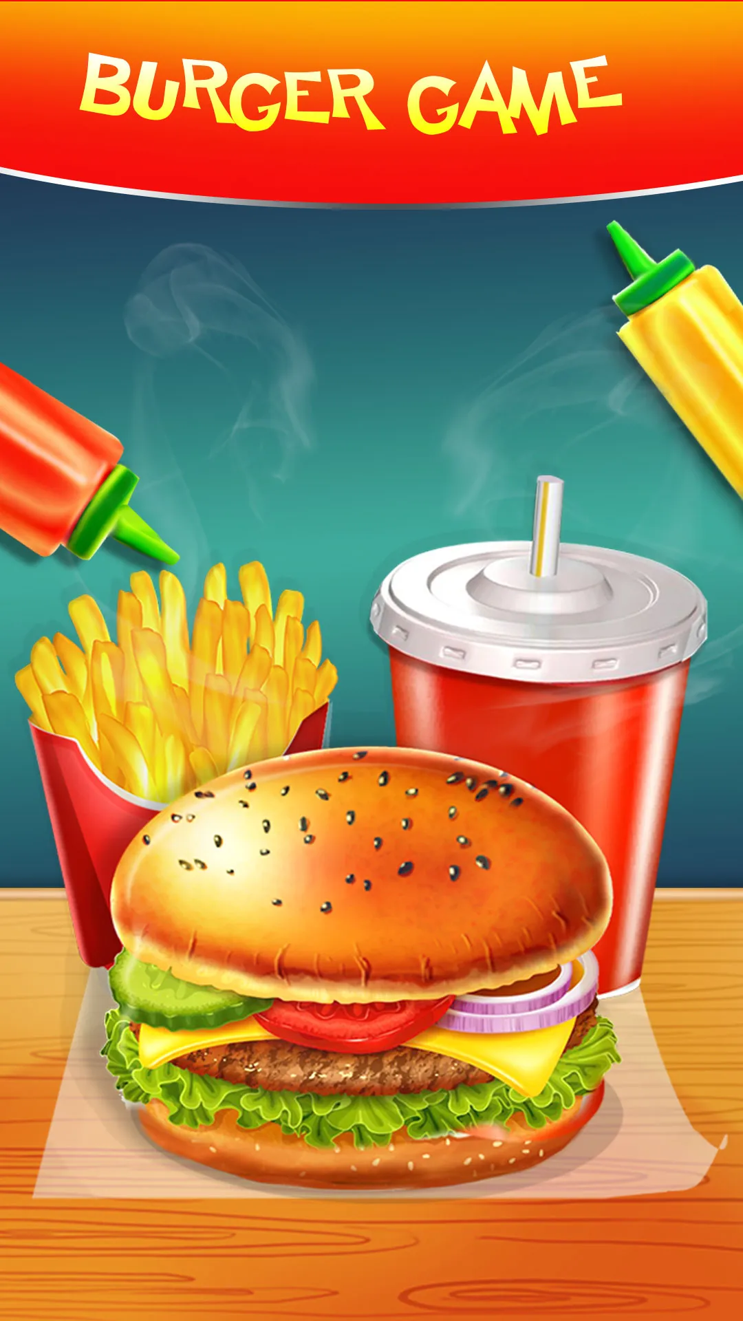 Happy Kids Meal - Burger Game | Indus Appstore | Screenshot