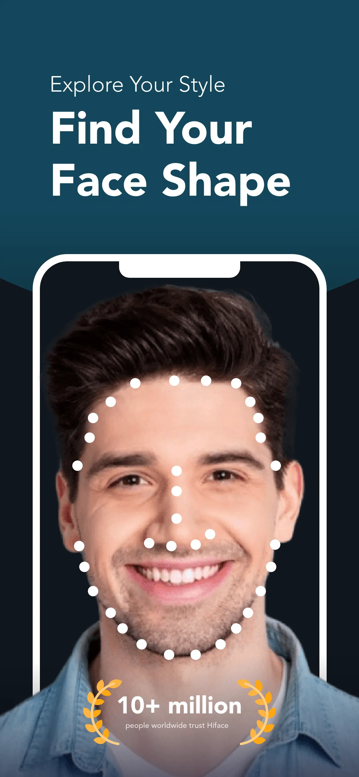 Hiface - Face Shape Detector | Indus Appstore | Screenshot