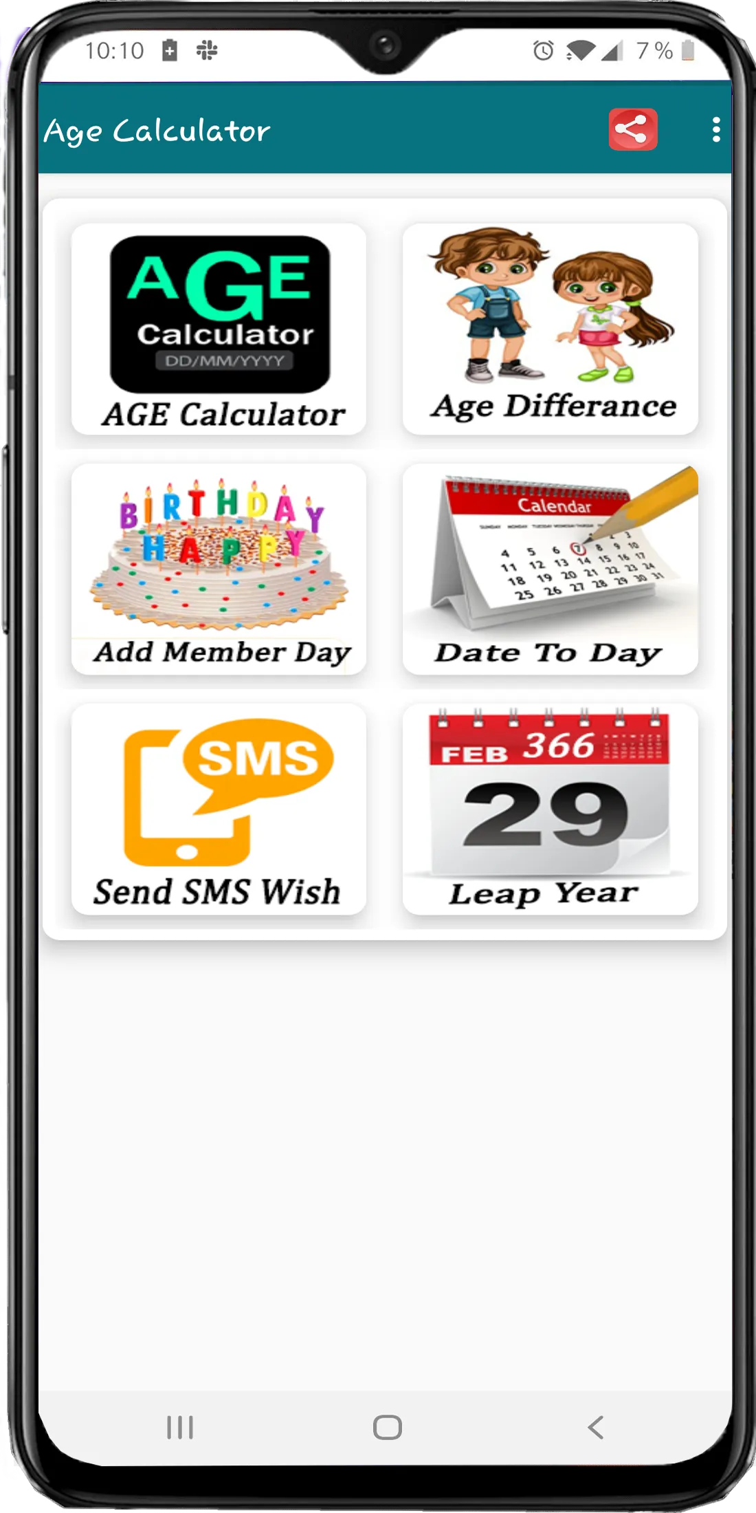 Age Calculator | Indus Appstore | Screenshot