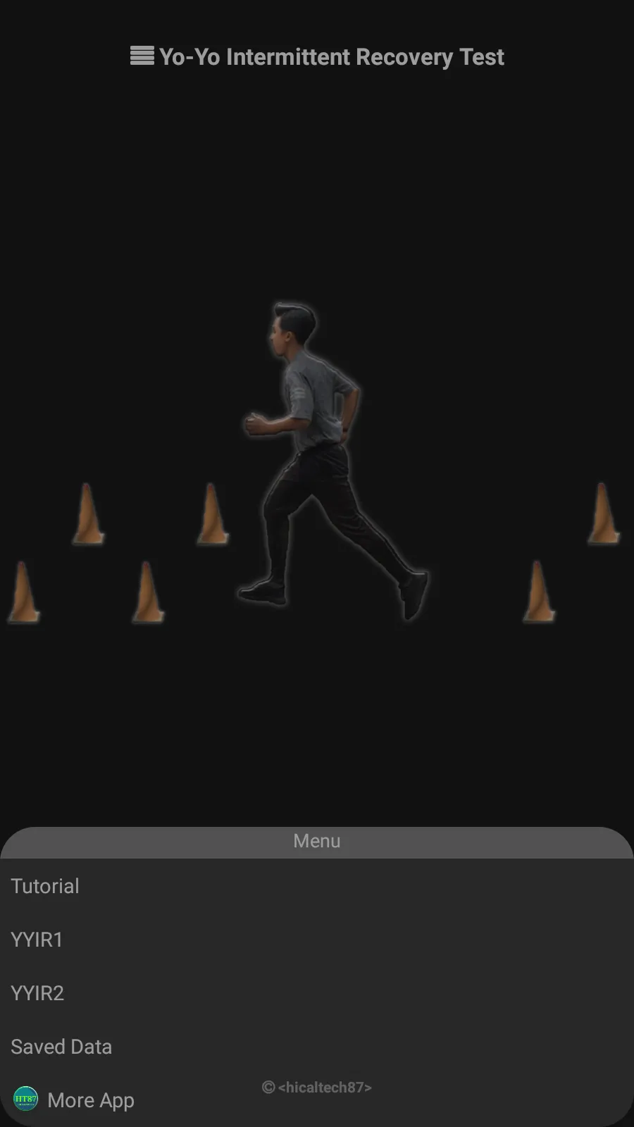 YoYo Intermittent RecoveryTest | Indus Appstore | Screenshot