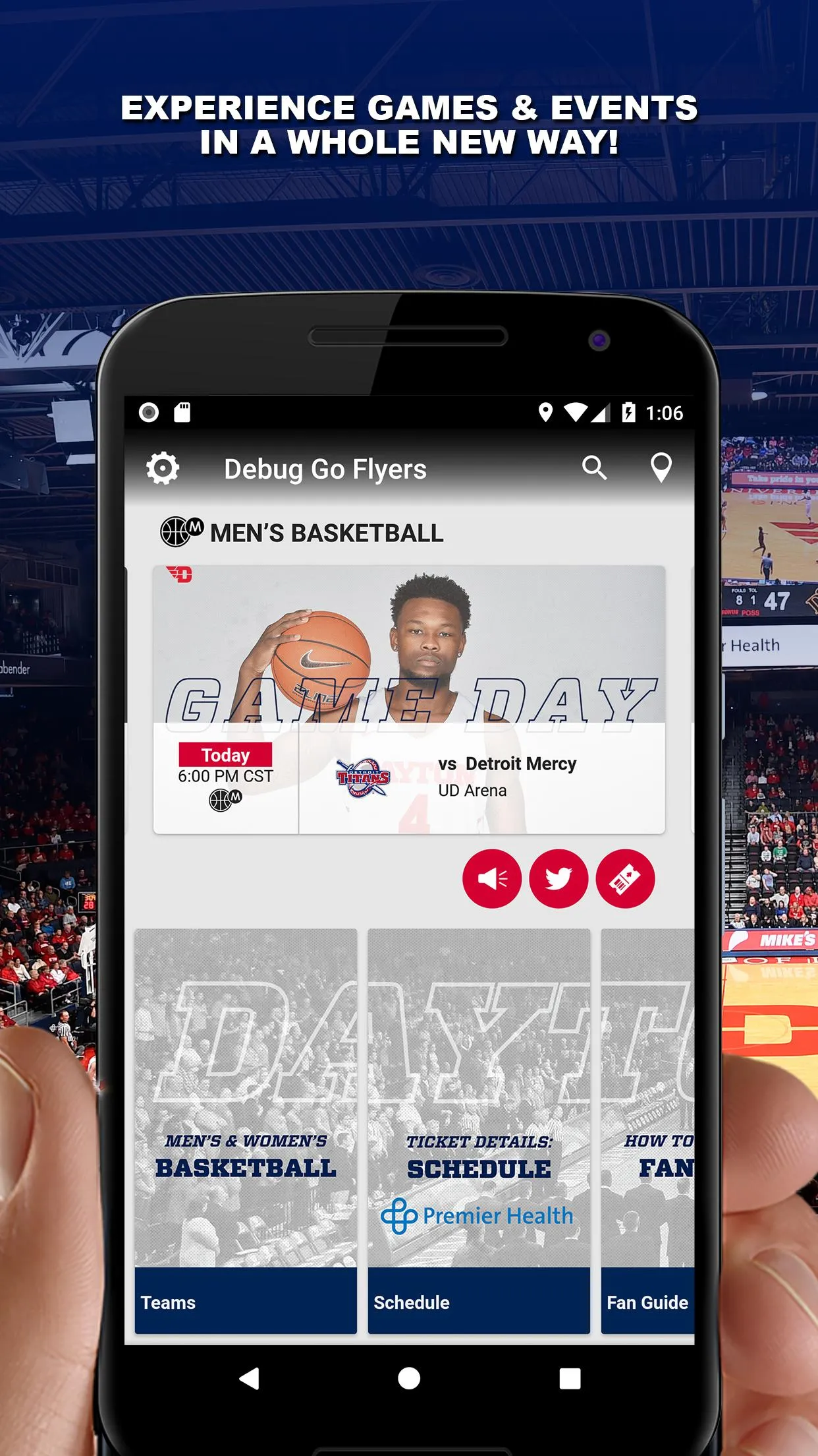 Dayton Flyers Gameday | Indus Appstore | Screenshot