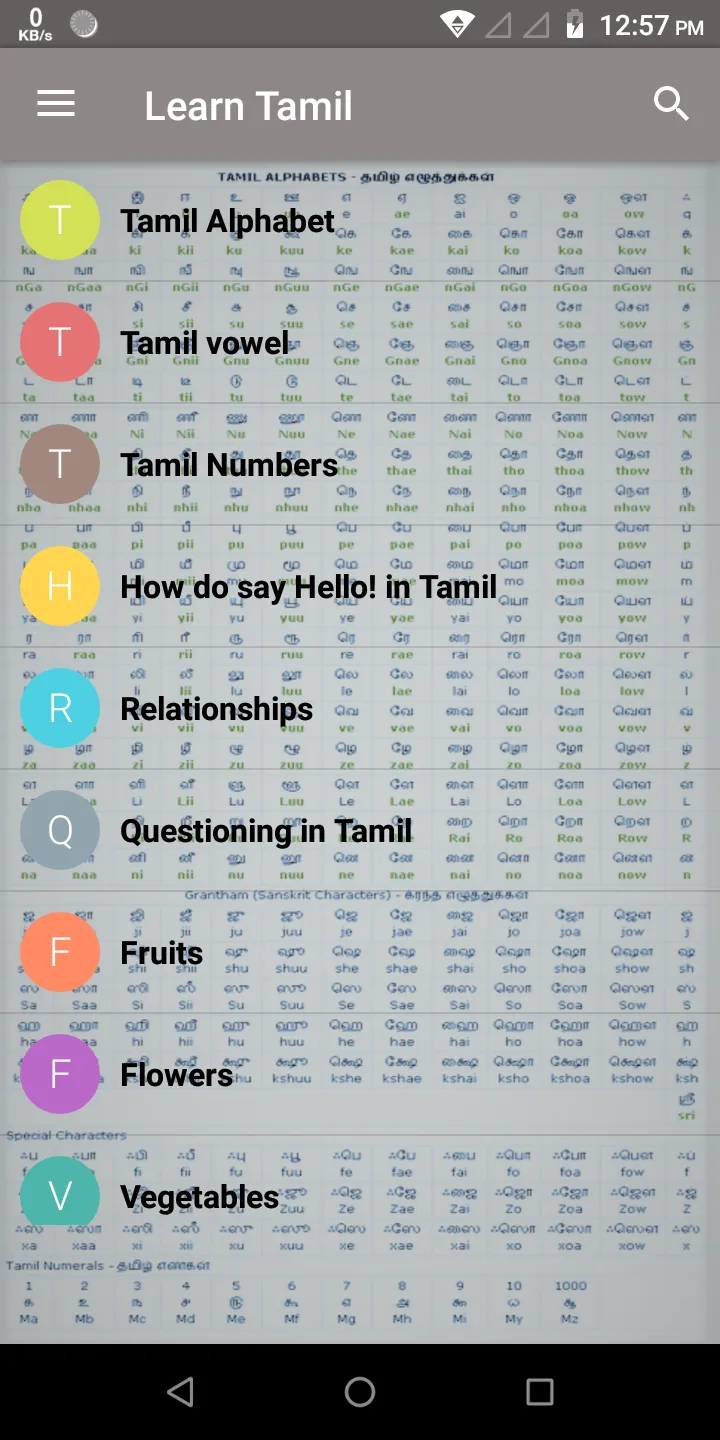 Learn Tamil | Indus Appstore | Screenshot