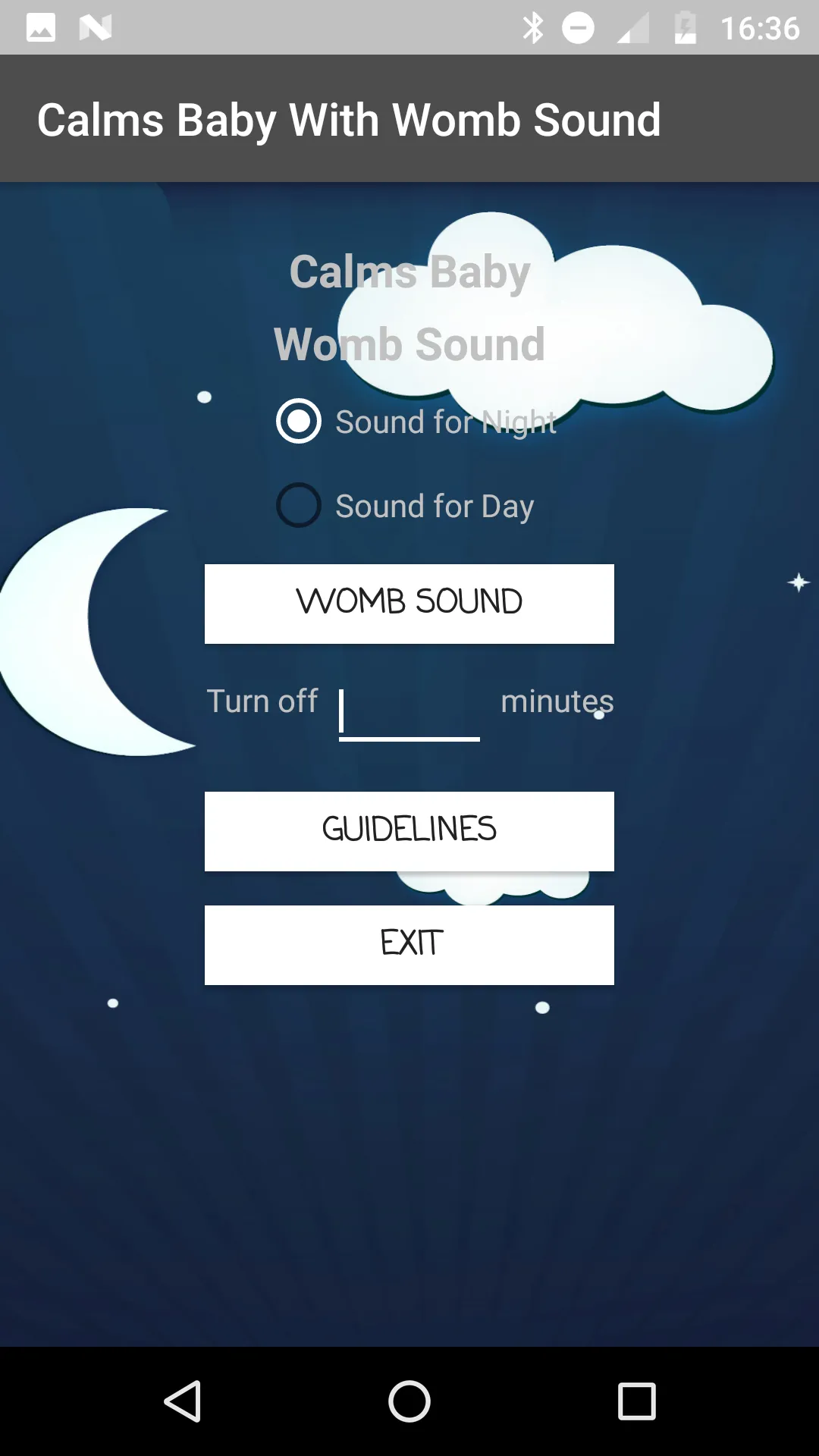 Calms Baby With Womb Sound | Indus Appstore | Screenshot