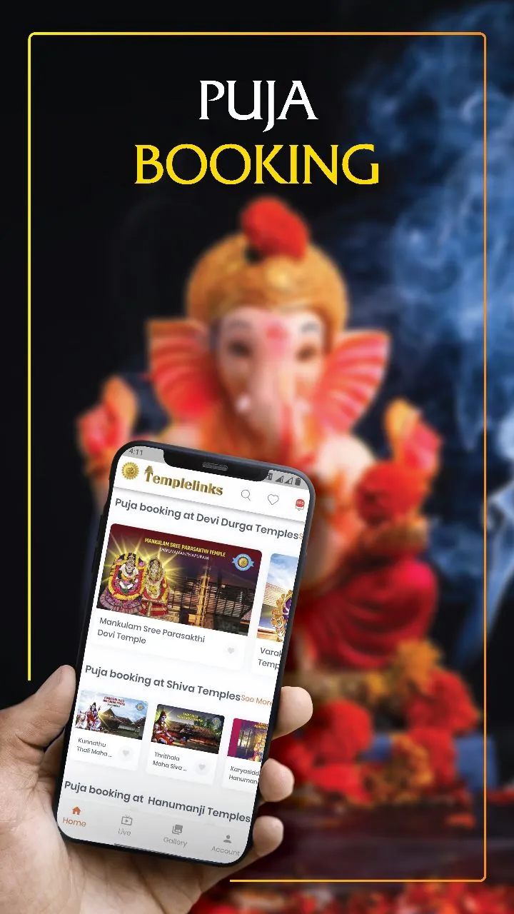 Templelinks:Puja Booking App | Indus Appstore | Screenshot