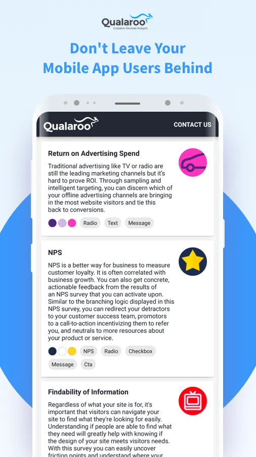 Qualaroo Showcase | Indus Appstore | Screenshot