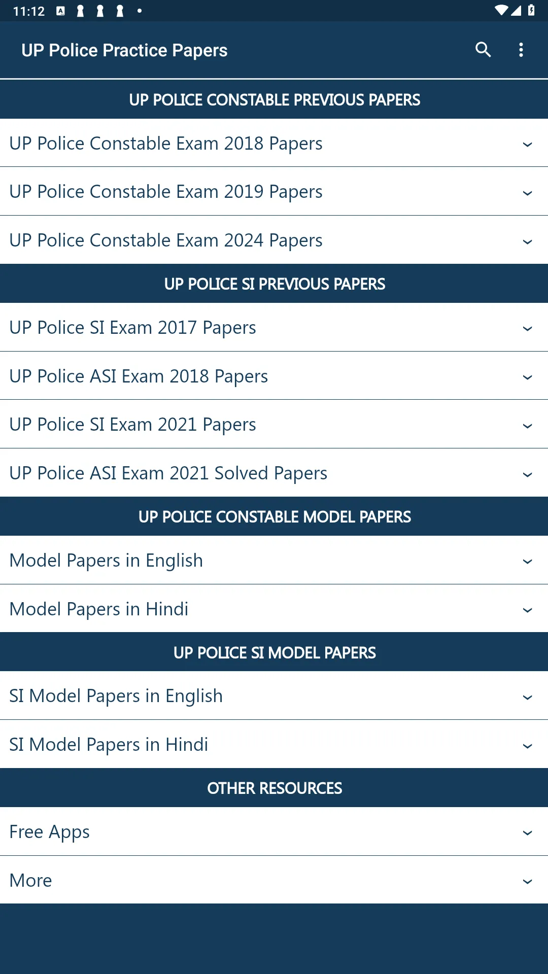 UP Police Constable & SI Exam | Indus Appstore | Screenshot