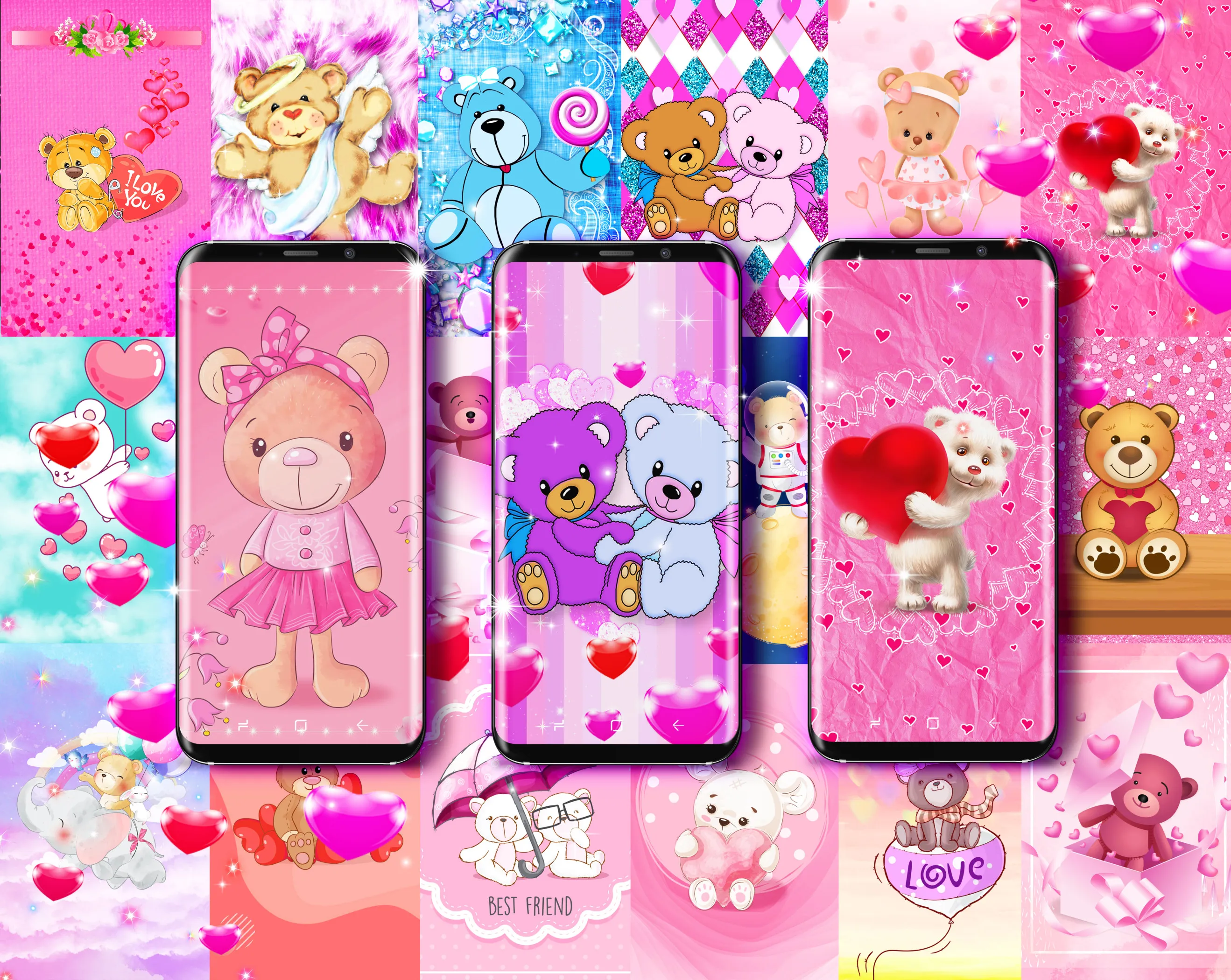 Teddy bear live wallpaper | Indus Appstore | Screenshot