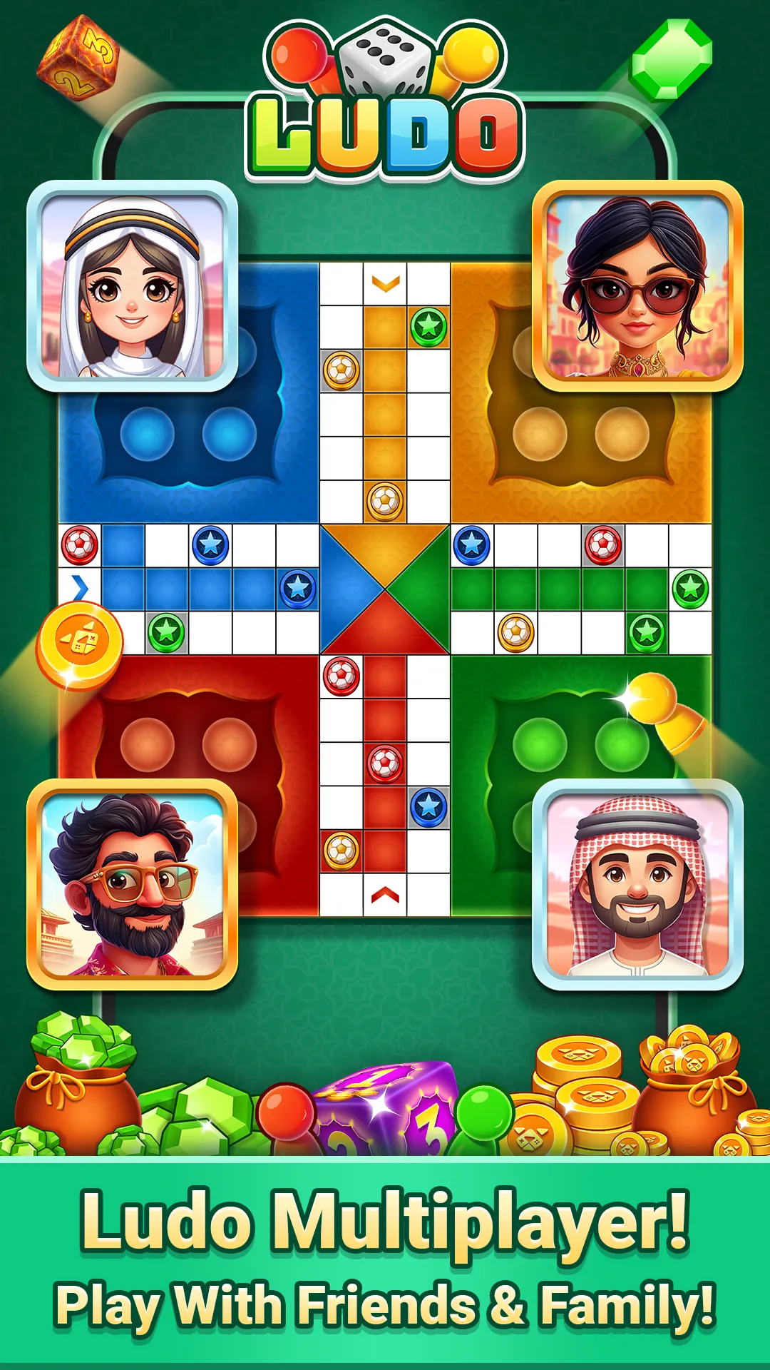Ludo Gold - Multiplayer Game | Indus Appstore | Screenshot