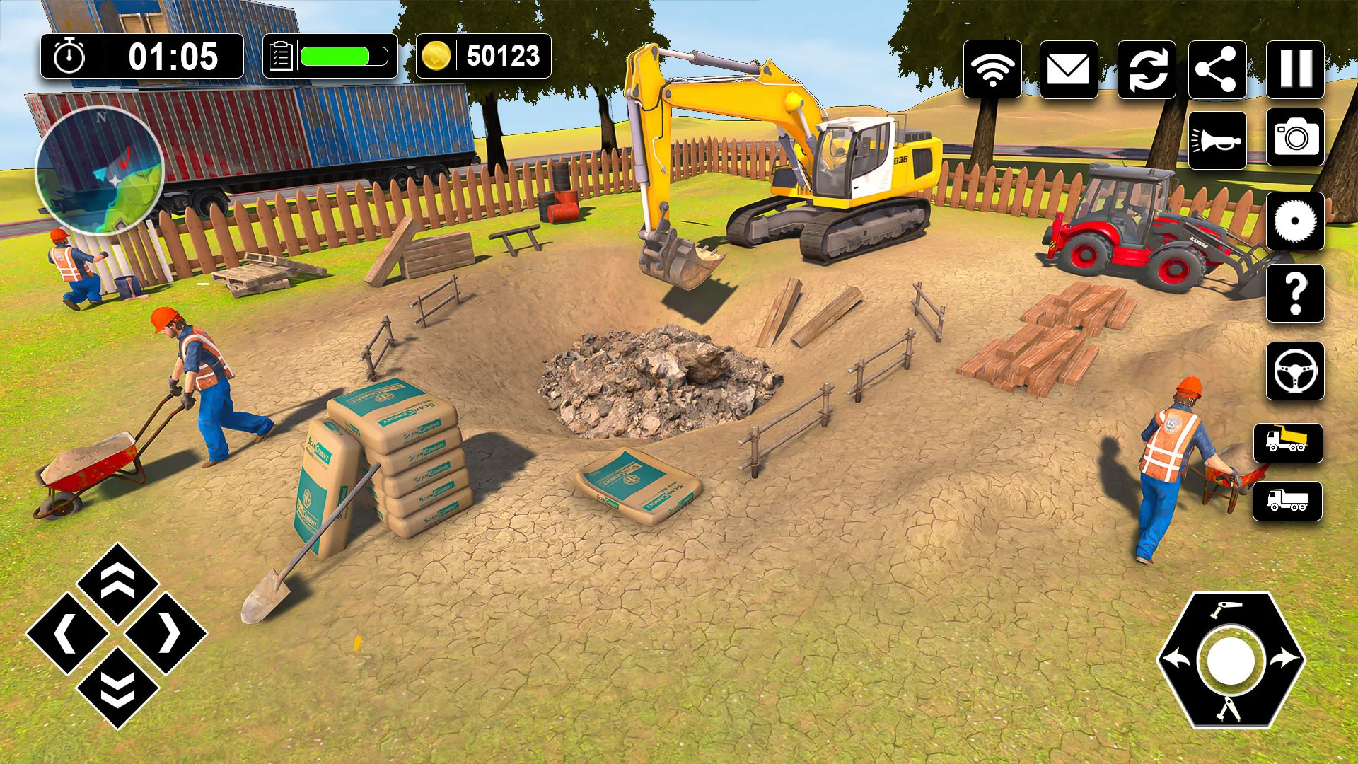 Wood House Construction Game | Indus Appstore | Screenshot