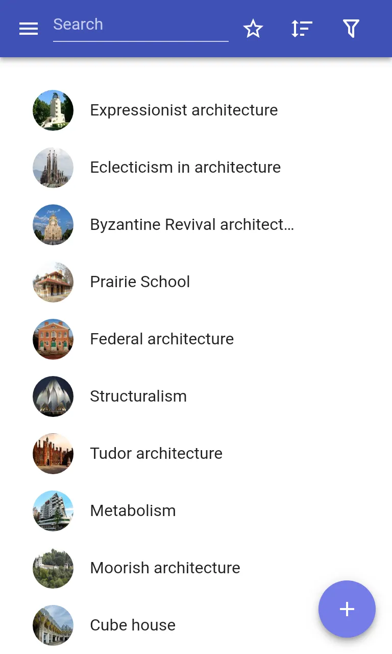 Architectural styles | Indus Appstore | Screenshot