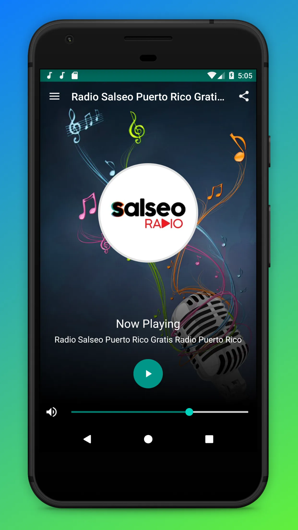 Salseo Radio App Puerto Rico | Indus Appstore | Screenshot