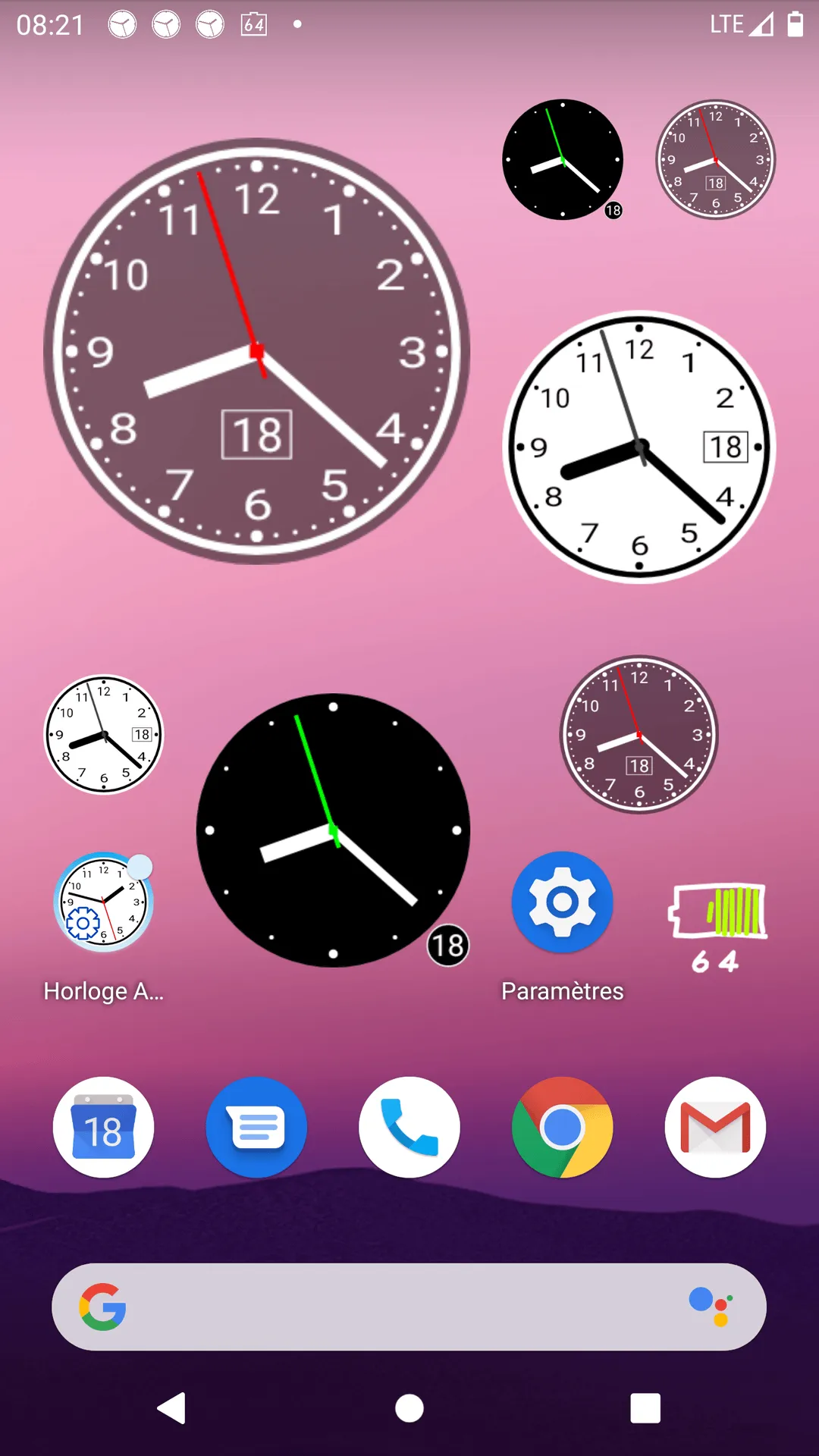 Simple Analog Clock [Widget] | Indus Appstore | Screenshot