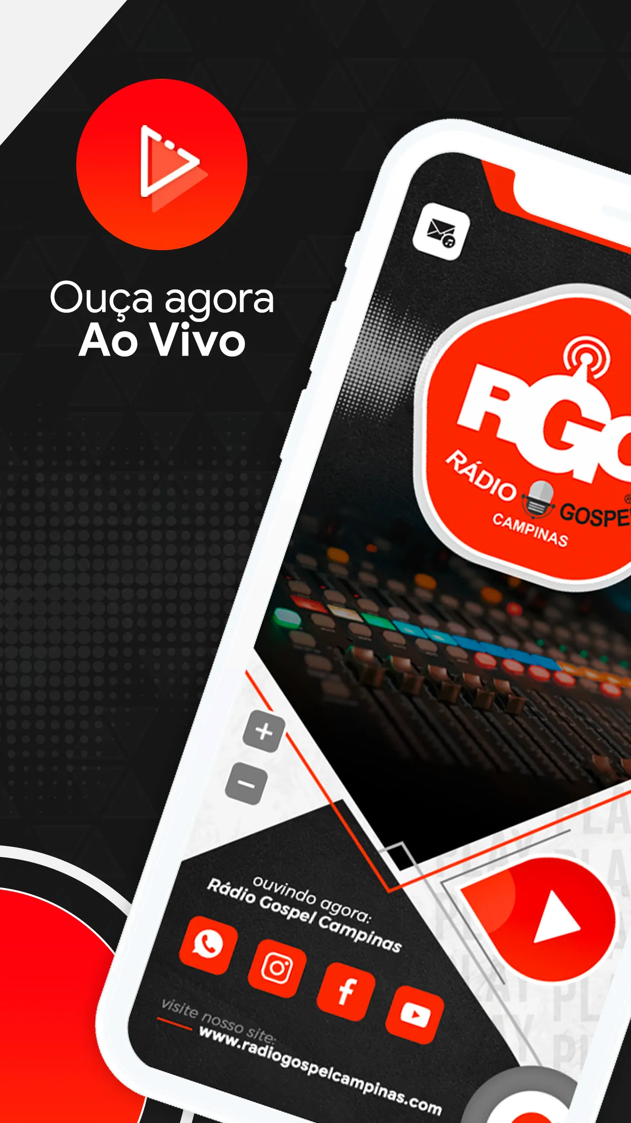 Rádio Gospel Campinas | Indus Appstore | Screenshot