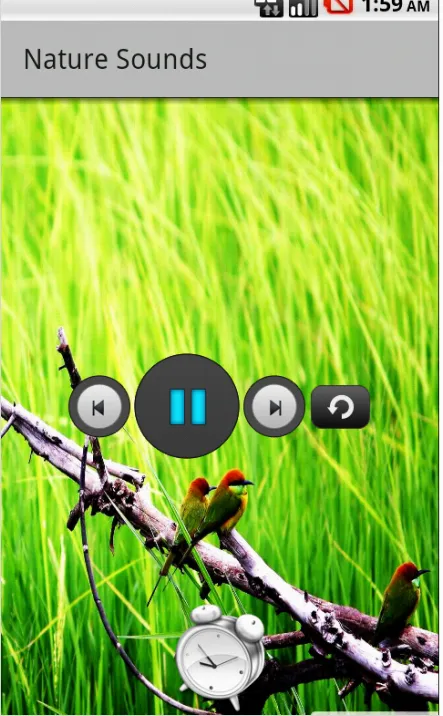 The relaxing sounds of nature | Indus Appstore | Screenshot