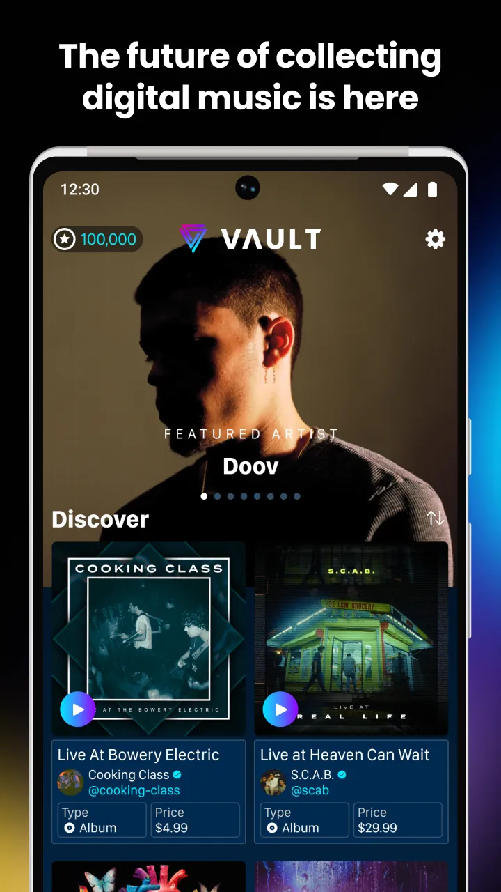 Vault Music | Indus Appstore | Screenshot