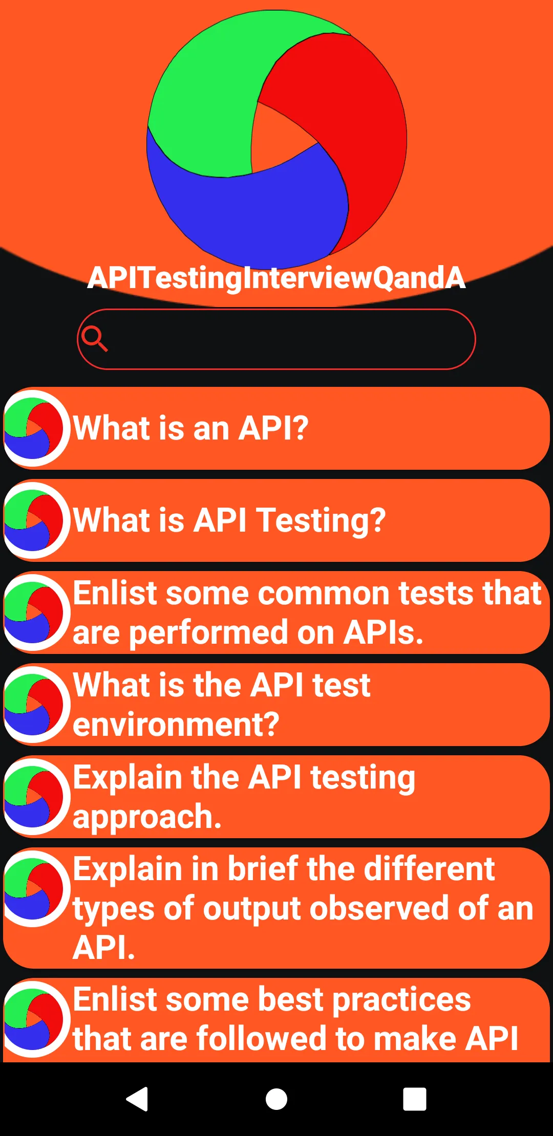 API Testing Interview Q and A | Indus Appstore | Screenshot