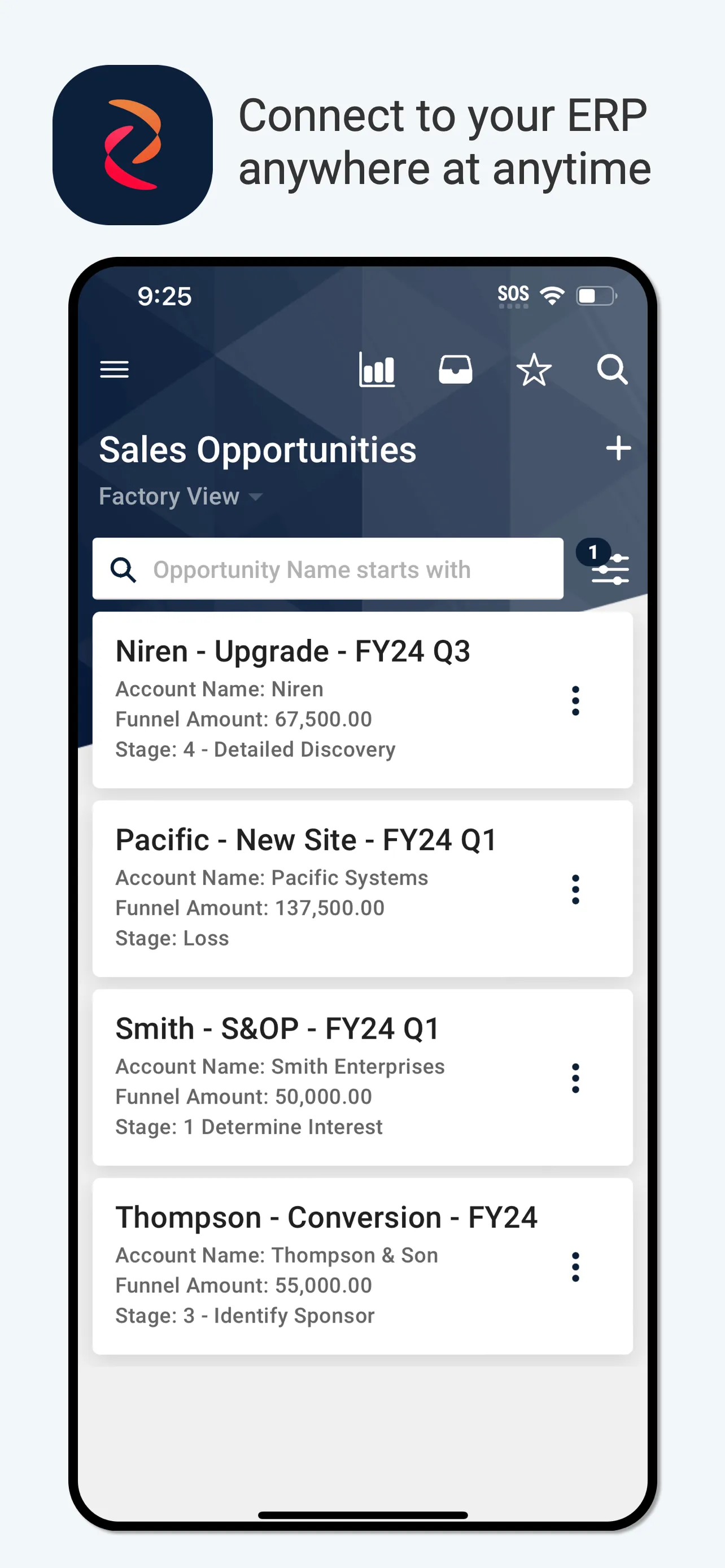 QAD Adaptive ERP | Indus Appstore | Screenshot