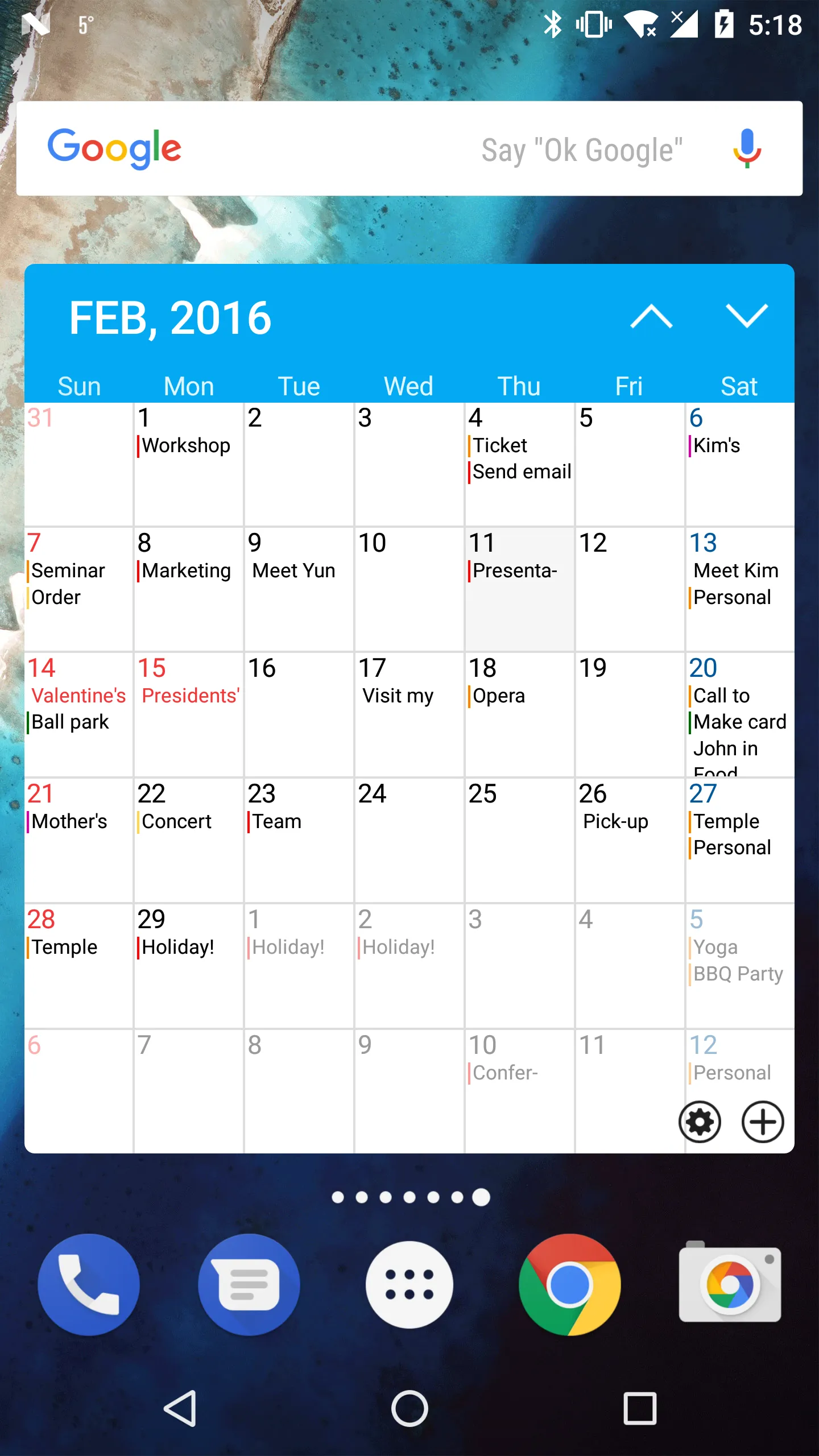 AA Calendar - Planner, Note | Indus Appstore | Screenshot