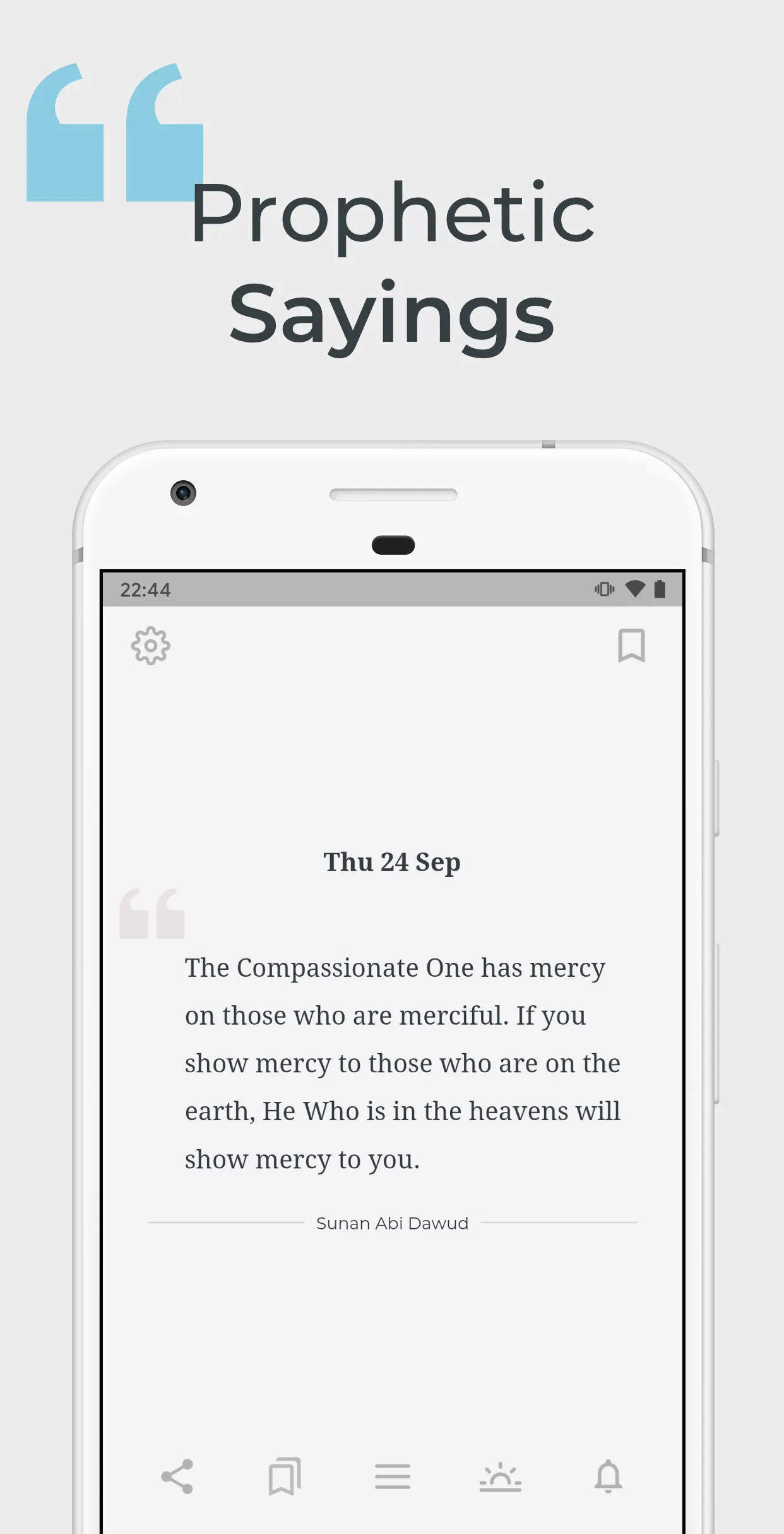 Prophetic Sayings | Indus Appstore | Screenshot