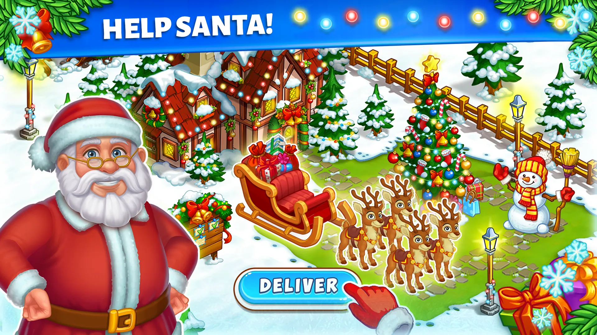 Snow Farm - Santa Family story | Indus Appstore | Screenshot