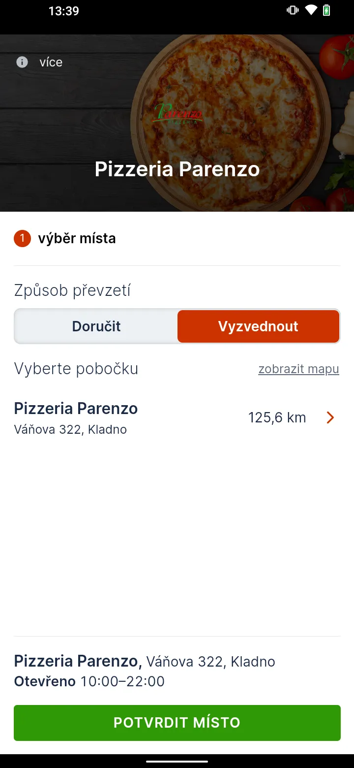 Pizza Parenzo Kladno | Indus Appstore | Screenshot