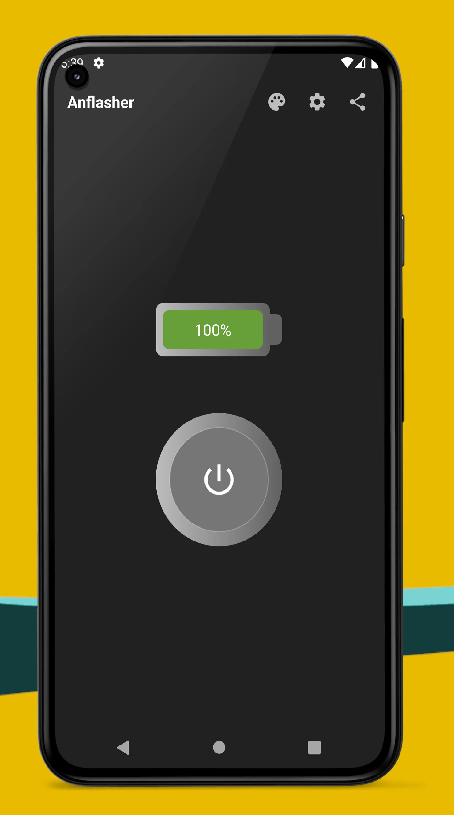 Anflasher, simple flashlight | Indus Appstore | Screenshot