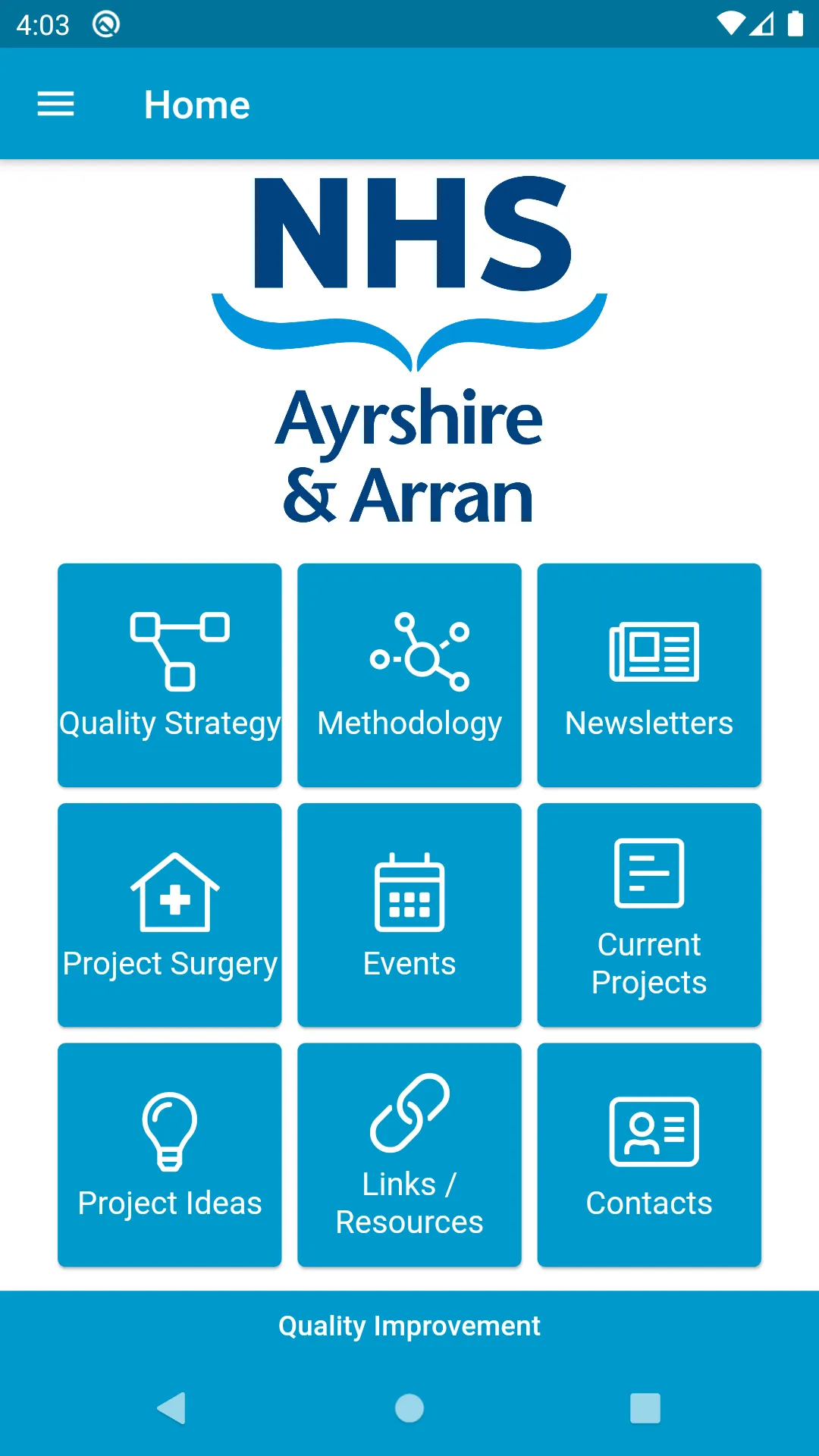 NHS Ayrshire & Arran | Indus Appstore | Screenshot