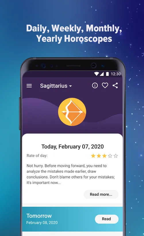 Daily Horoscope & Astrology | Indus Appstore | Screenshot
