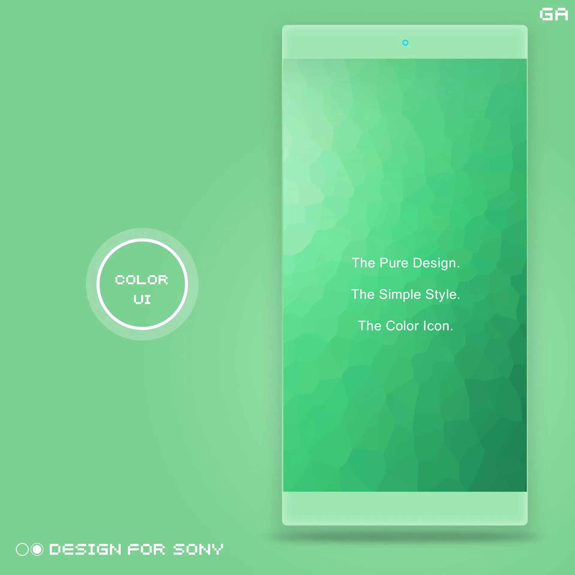 GALAXY XPERIA Theme|JUST GREEN | Indus Appstore | Screenshot