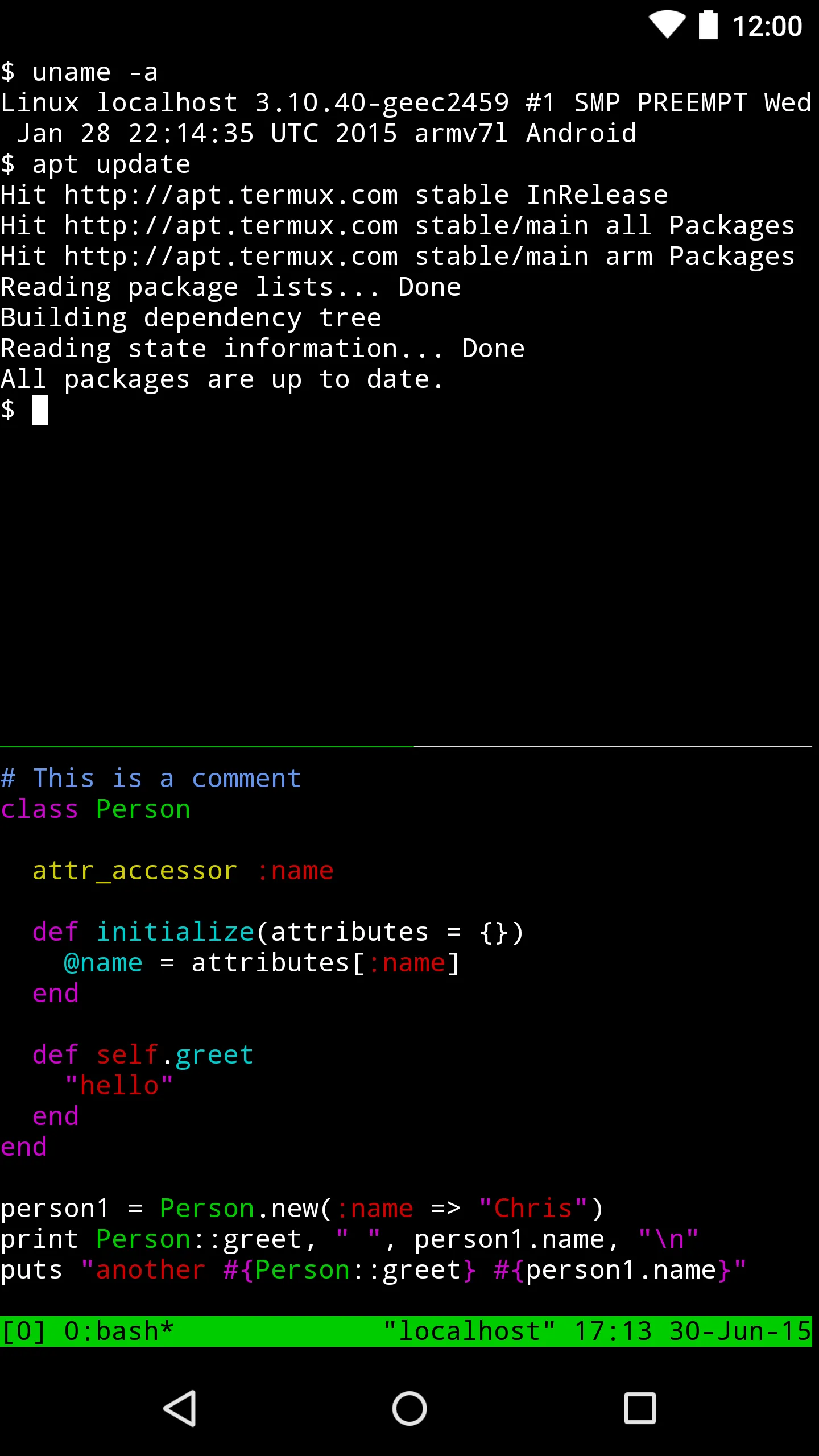 Termux | Indus Appstore | Screenshot