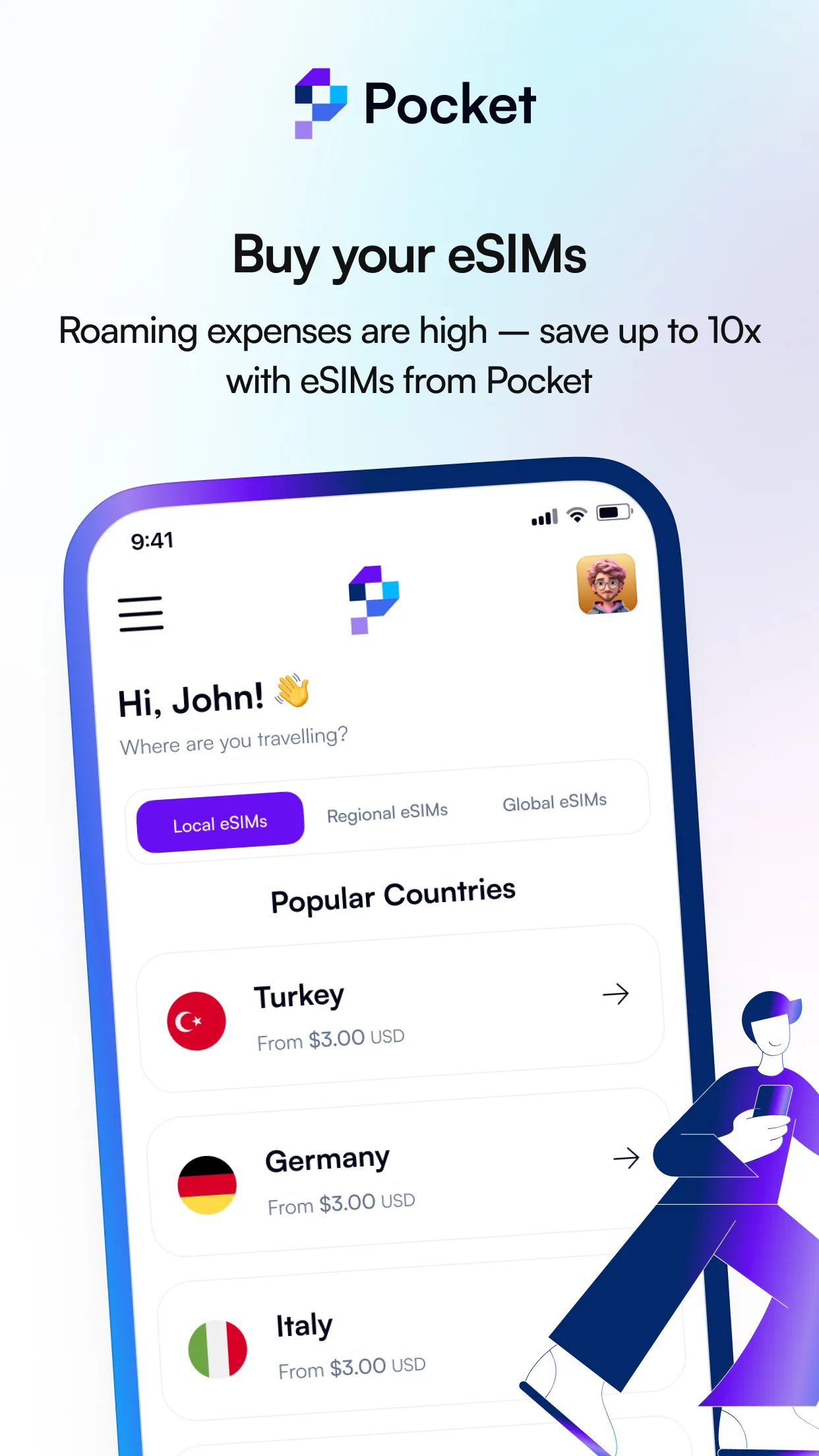 Pocket eSIM | Indus Appstore | Screenshot