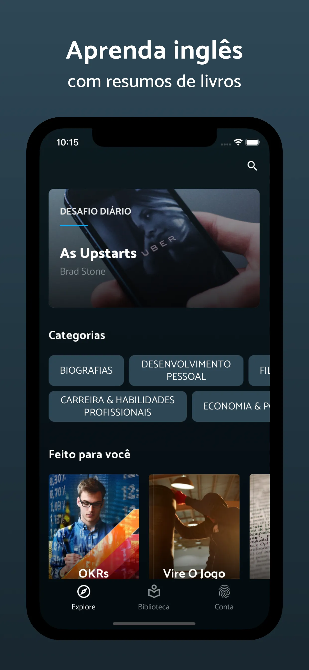 Inglês com Livros e Audiobooks | Indus Appstore | Screenshot