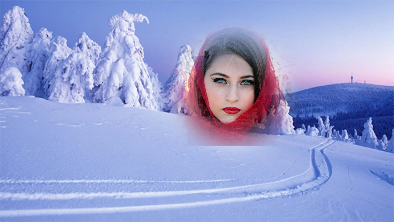 Snowfall Photo Frames montage | Indus Appstore | Screenshot