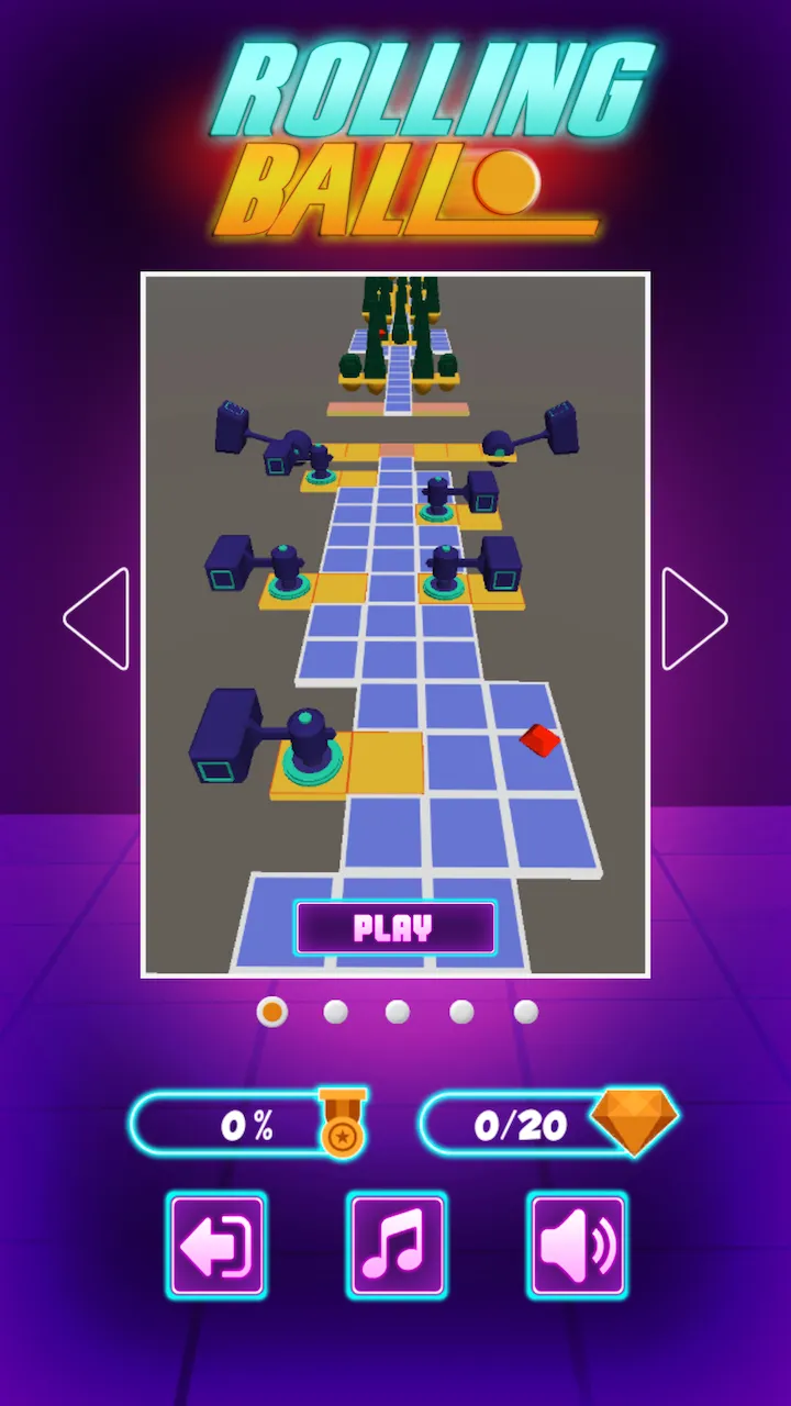 Ball Rolling:Music Tile Game | Indus Appstore | Screenshot