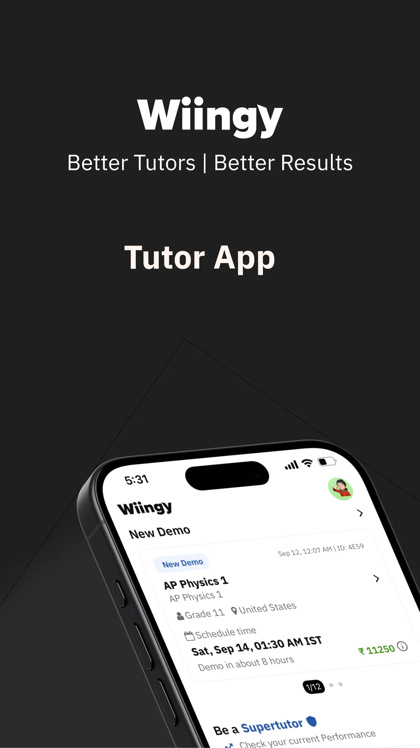 Wiingy Tutors : Teach Globally | Indus Appstore | Screenshot