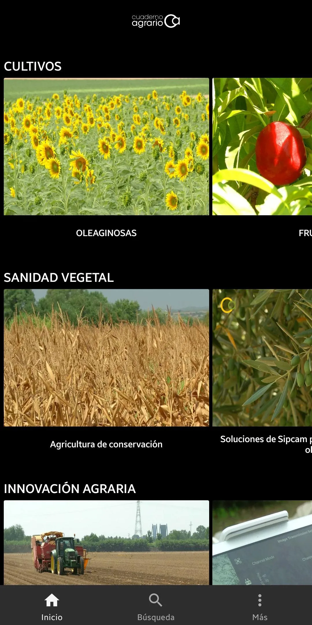 Cuaderno Agrario TV | Indus Appstore | Screenshot