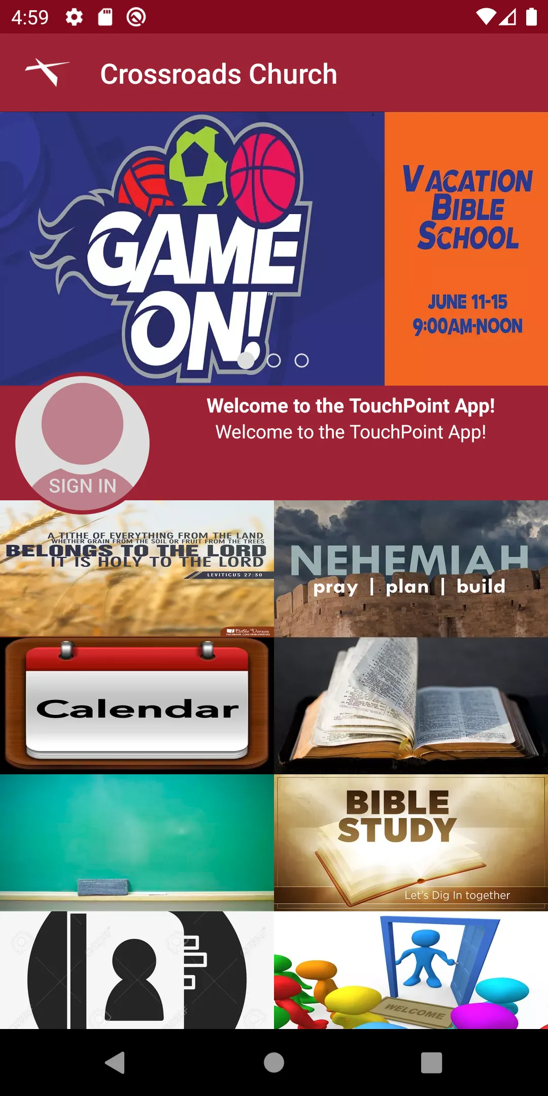 Crossroads Baptist Memphis | Indus Appstore | Screenshot