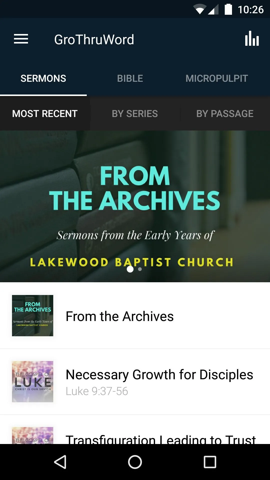 Growing through God's Word | Indus Appstore | Screenshot