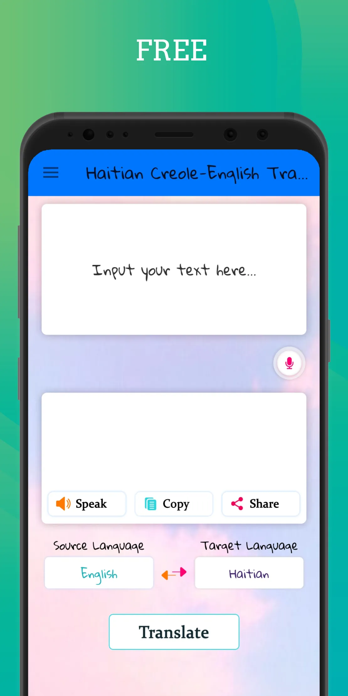 Haitian Creole - English Trans | Indus Appstore | Screenshot