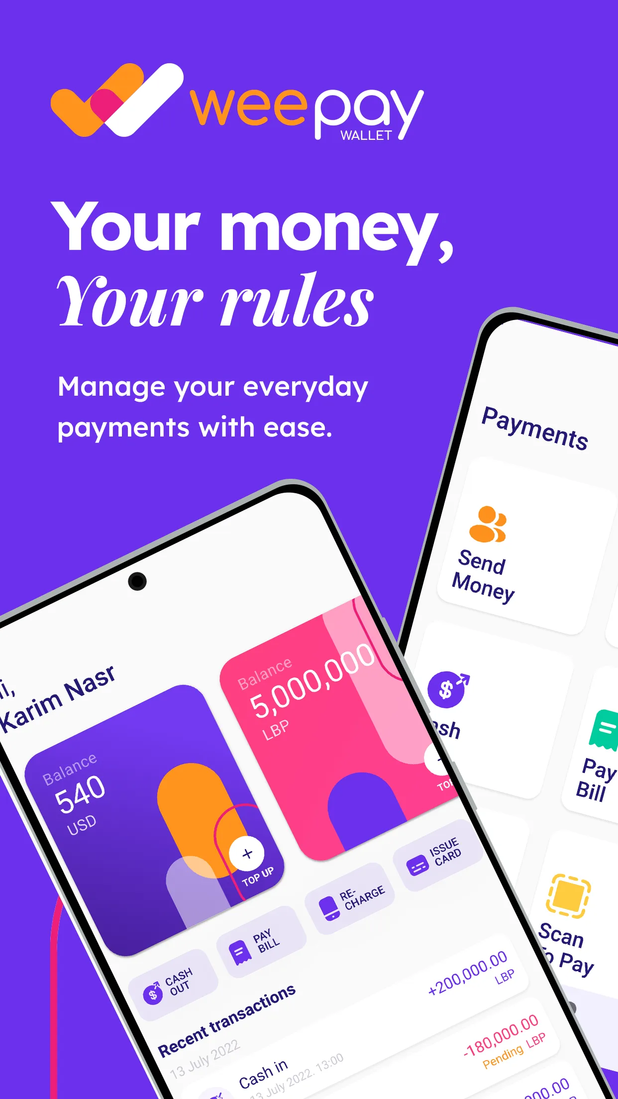 WeePay Wallet | Indus Appstore | Screenshot