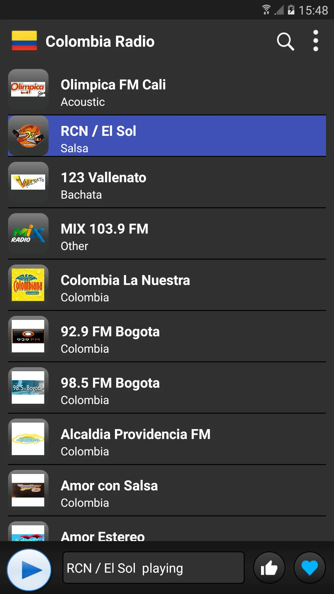 Radio Colombia - AM FM Online | Indus Appstore | Screenshot