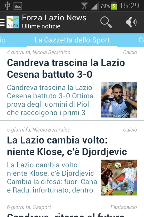 Forza Lazio News | Indus Appstore | Screenshot