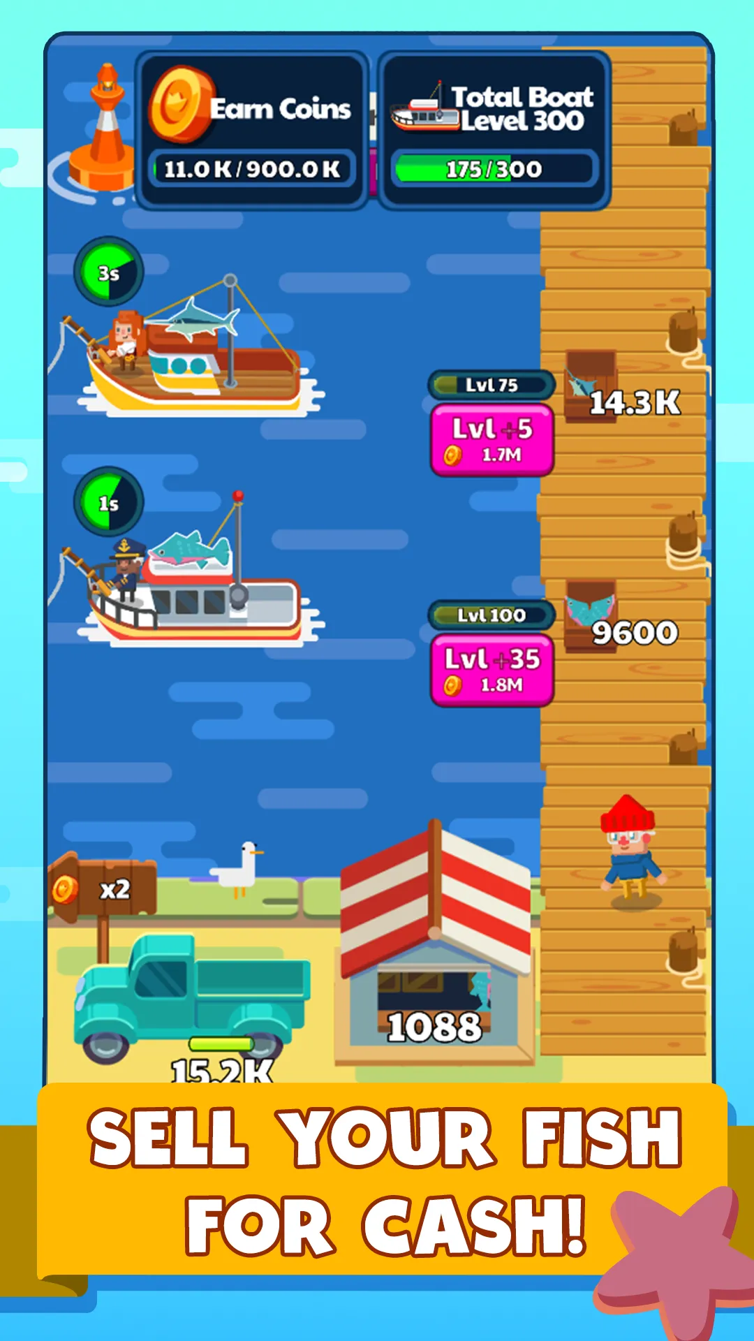 Idle Fishing Story | Indus Appstore | Screenshot