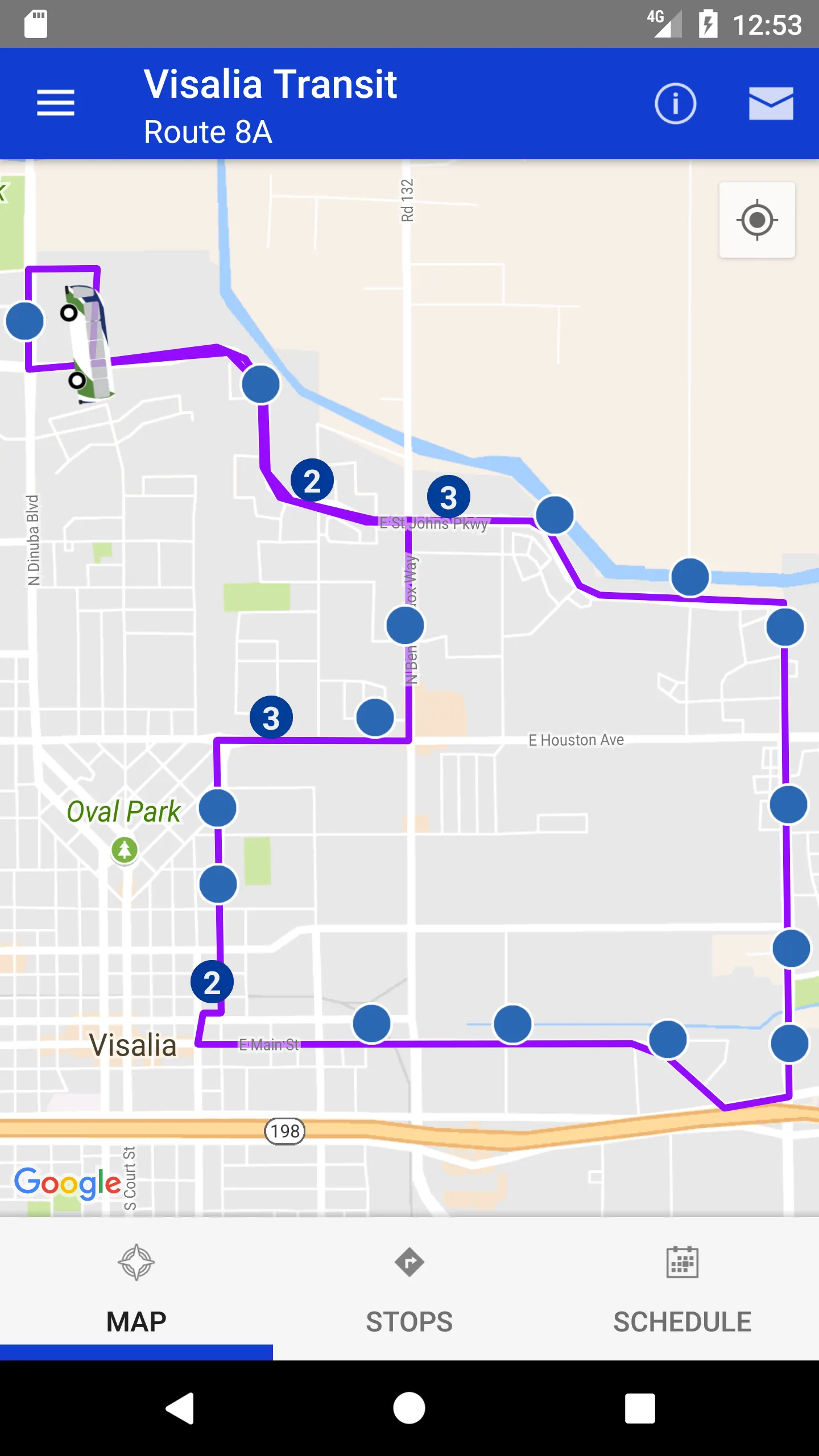 Visalia Transit | Indus Appstore | Screenshot