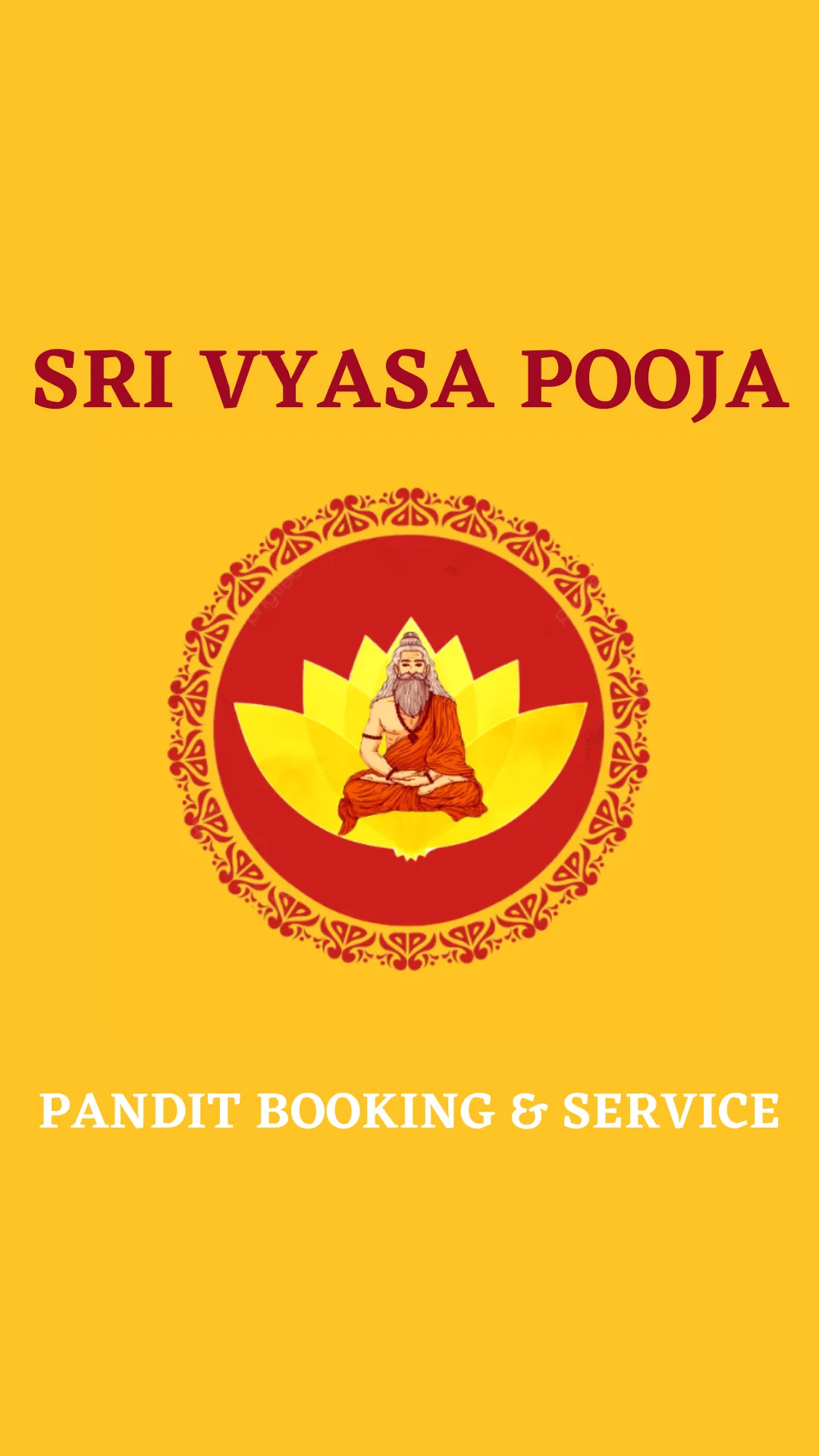 Sri Vyasa Pooja Purohit Book | Indus Appstore | Screenshot