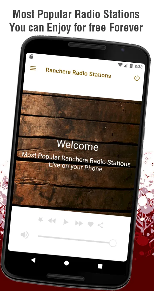 Ranchera Radio Stations 2.0 | Indus Appstore | Screenshot